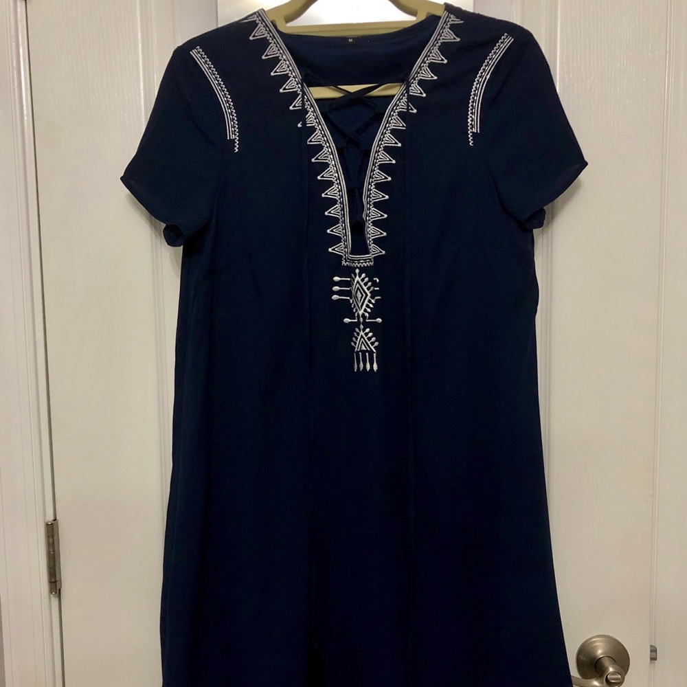 Navy Blue Dress